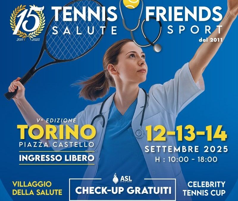 TL2C aux côtés du chef de file du projet lors de l’étape turinoise de Tennis and Friends !